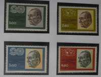 Selos Portugal 1973-Presidente Medici Completo Novos Soberbos