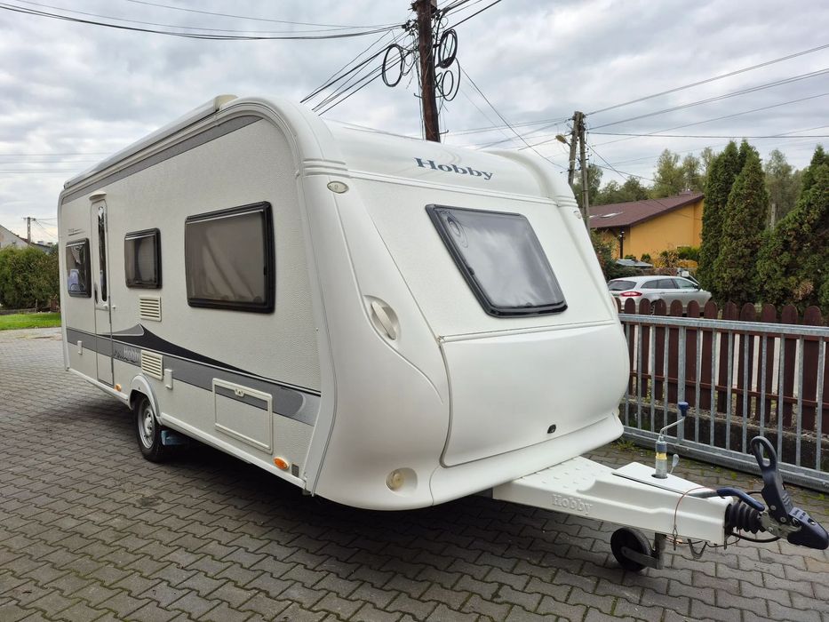 Hobby Prestige 540UL  Przyczepa kempingowa Hobby Prestige 540UL Mover, TV, ciepła woda