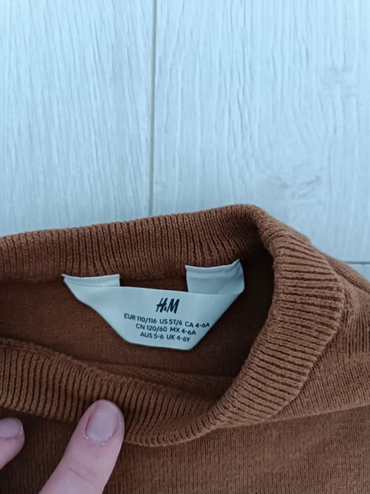 Sweter h&m r.16 dla chłopca