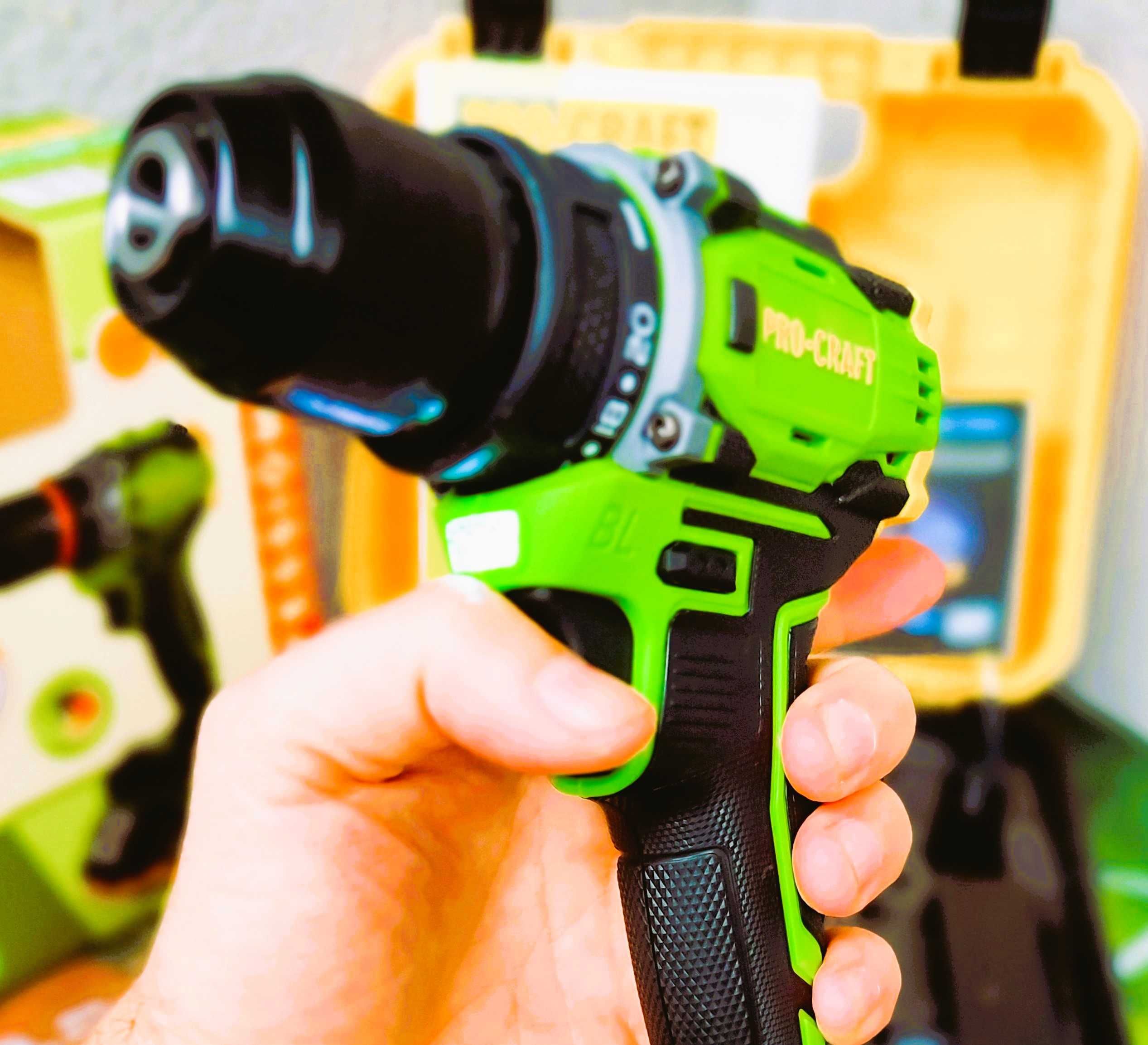 procraft pa-18pro – потужний безщетковий шуруповерт у зручному кейсі