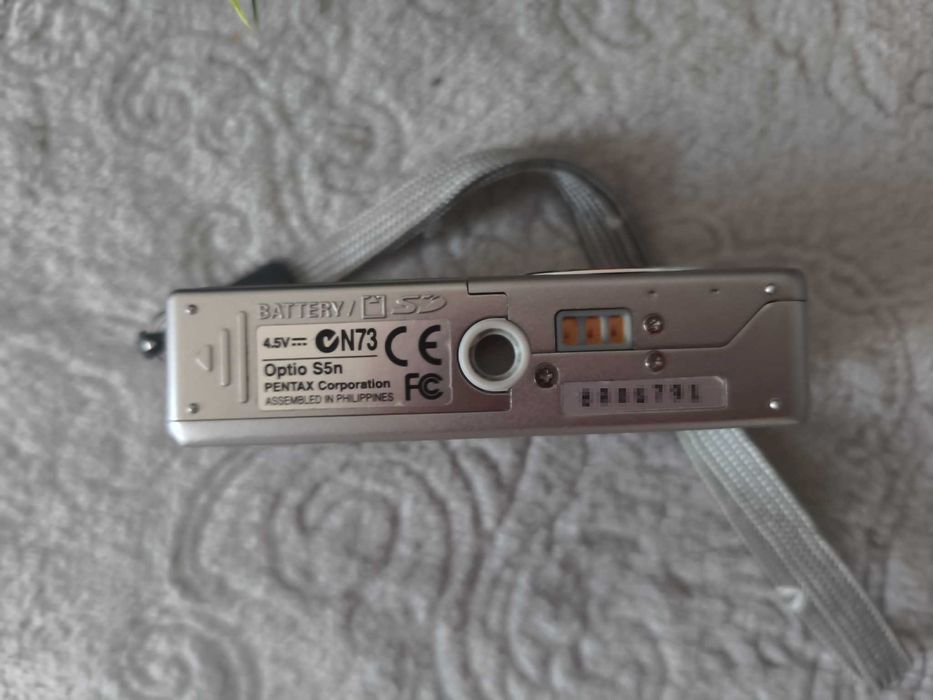 Aparat kompaktowy Pentax Optio S5n 5MP, szybka wysylka