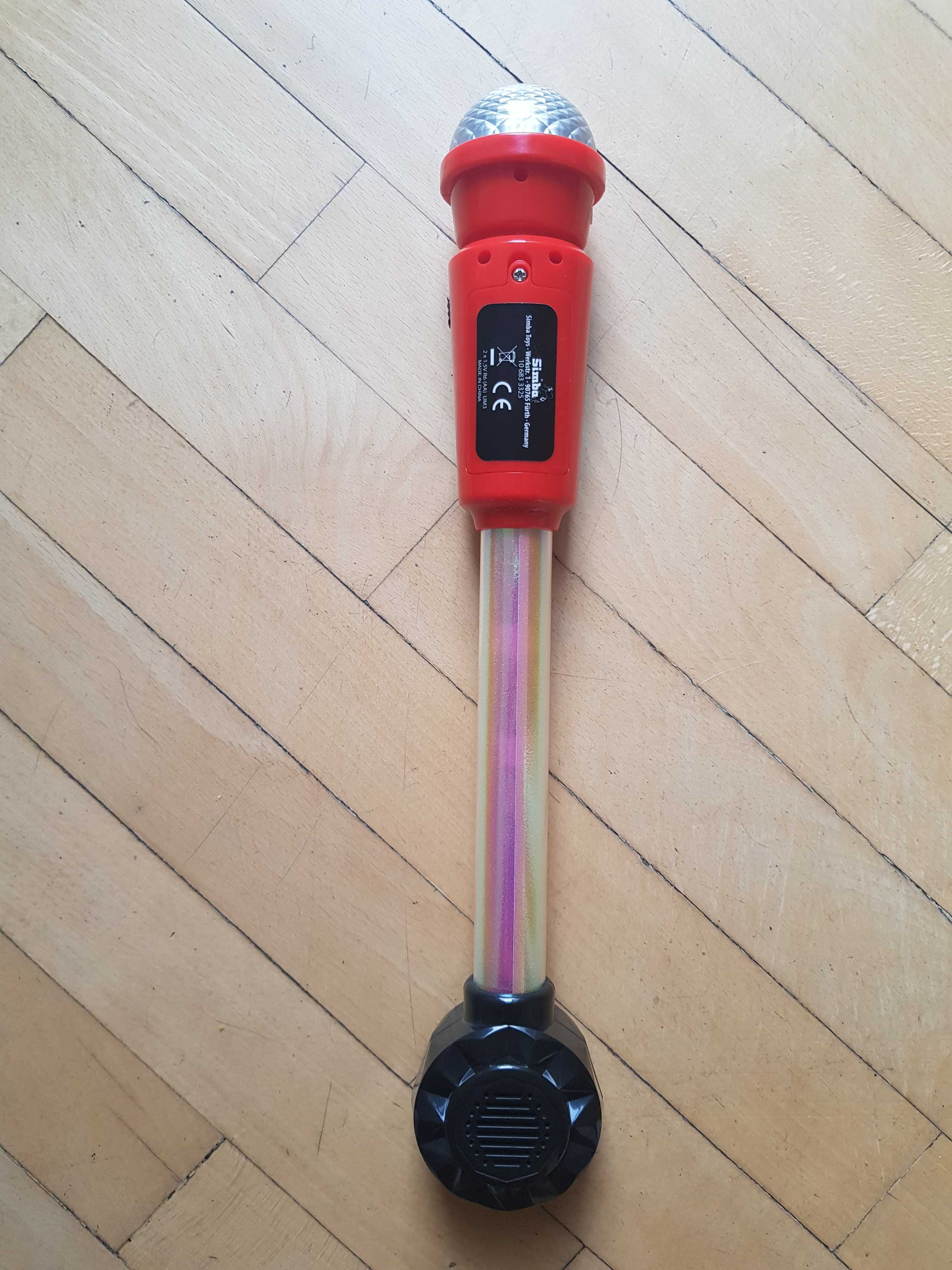 Mikrofon simba mp3 z efektami świetlnymi