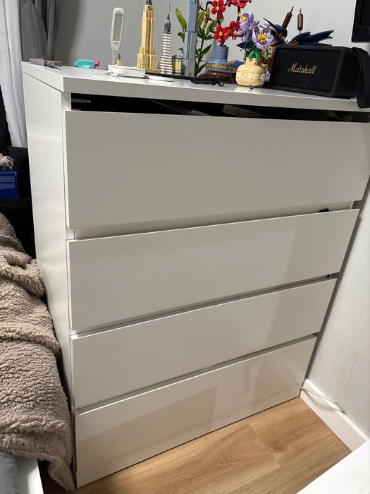 Komoda malm 4 szuflady ikea