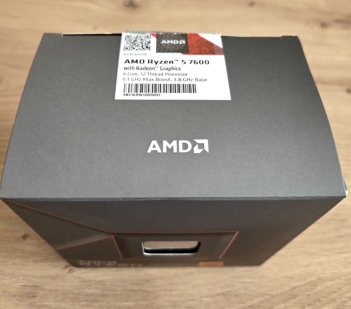 Procesor AMD Ryzen 5 7600 (BOX) |  Gwarancja + Chłodzenie Stan idealny