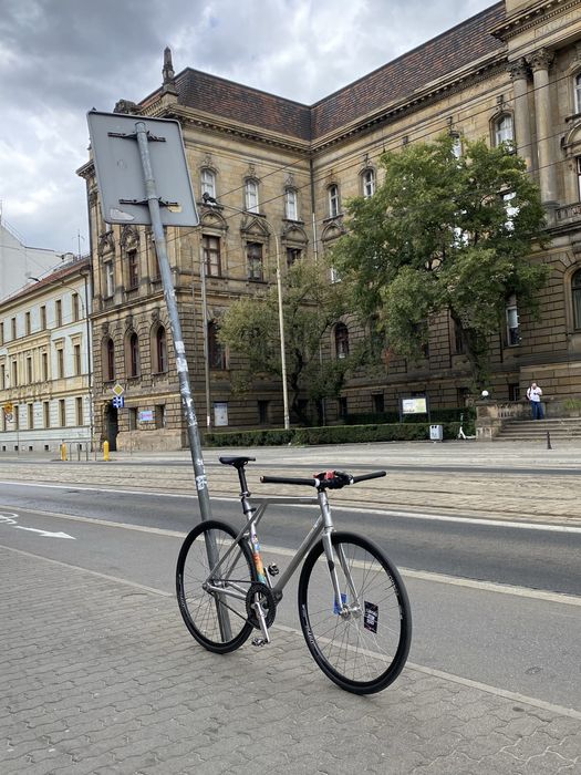 (niestety to finalna cena)ostre koło fixed gear rower torowy
