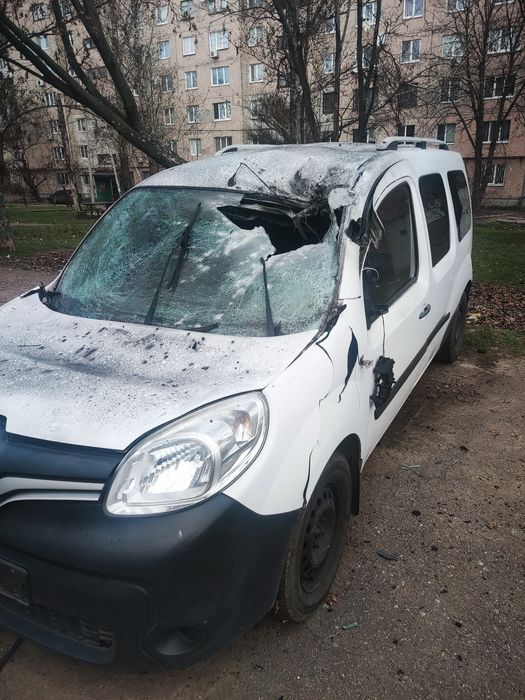 После прилёта Renault Kangoo 2 ph2