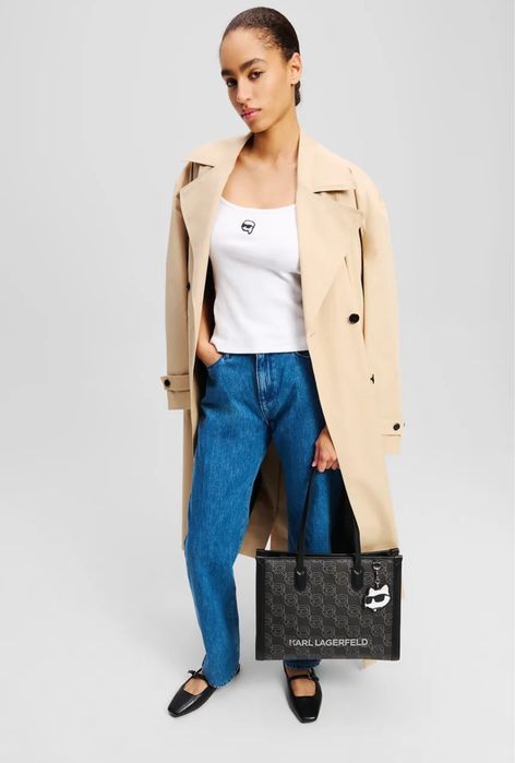 Сумка тоут karl lagerfeld