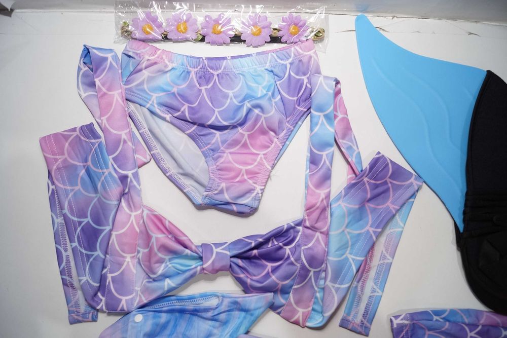 Syreni ogon do pływania strój kąpielowy GALLDEALS płetwa 150 monofin