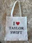 Torba tote bag taylor swift serce heart