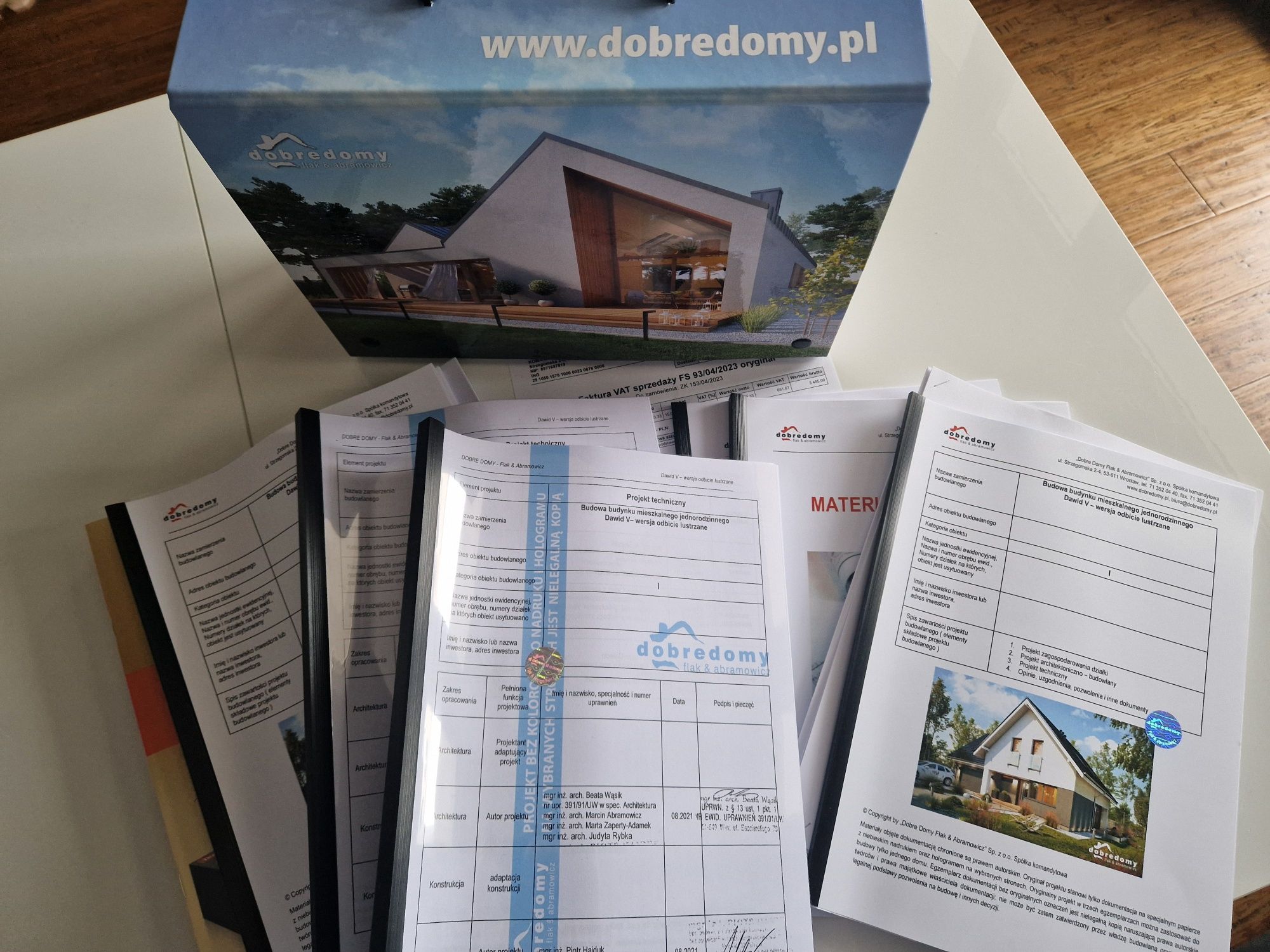 Projekt domu Dawid V 5 (odbicie lustrzane)