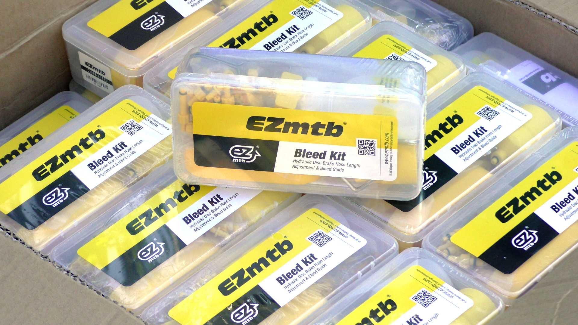 Фирменный набор EZmtb Bleeding Kit прокачки гидравлических тормозов