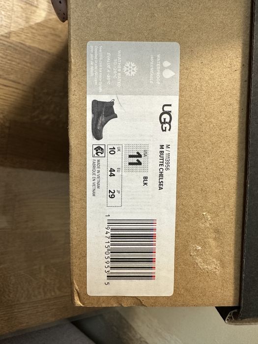 Новые зимние ботинки сапоги Ugg угги размер 44 us 11 29 см мех внутри