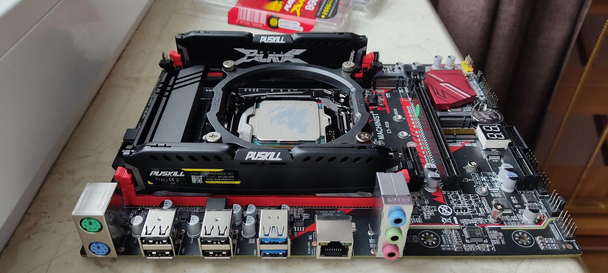 Комплект Machinist X99 RS9 2680V3 16 Гб DDR4 4х канал