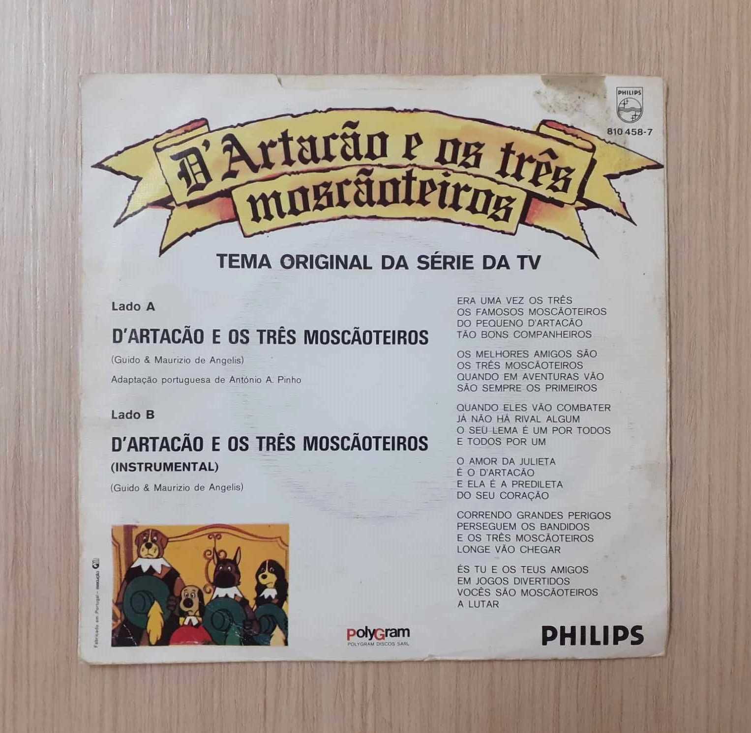 D'Artacão E Os Três Moscãoteiros (Vinil)