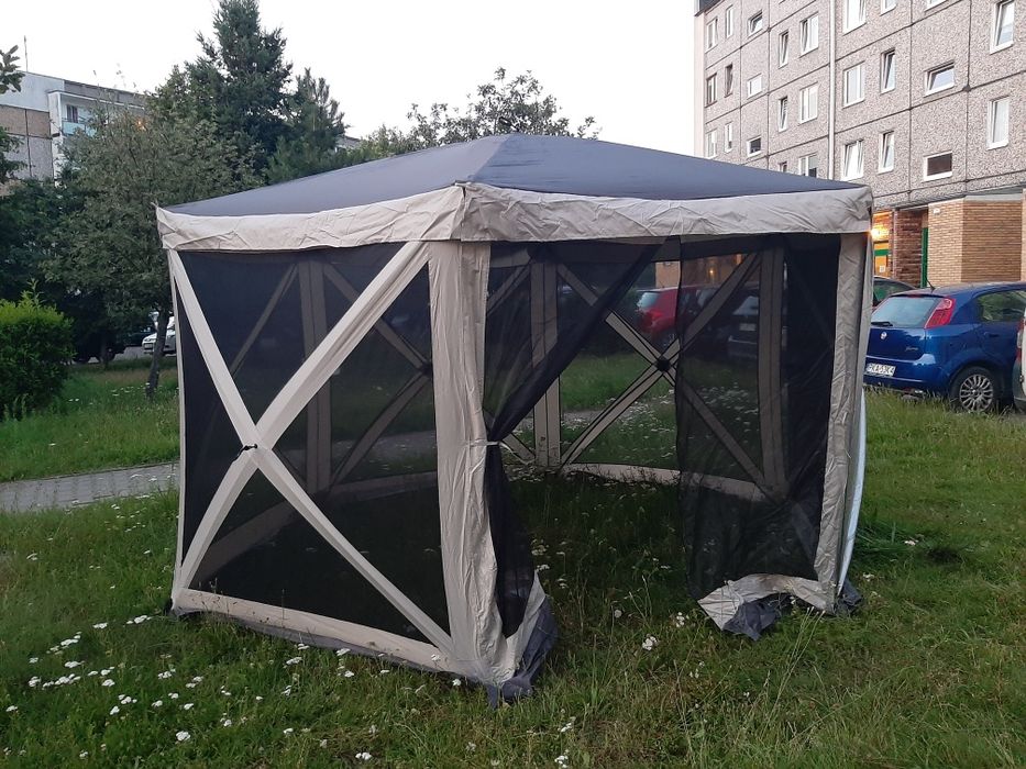 Pawilon ogrodowy namiot handlowy plenerowy 3,5m etui