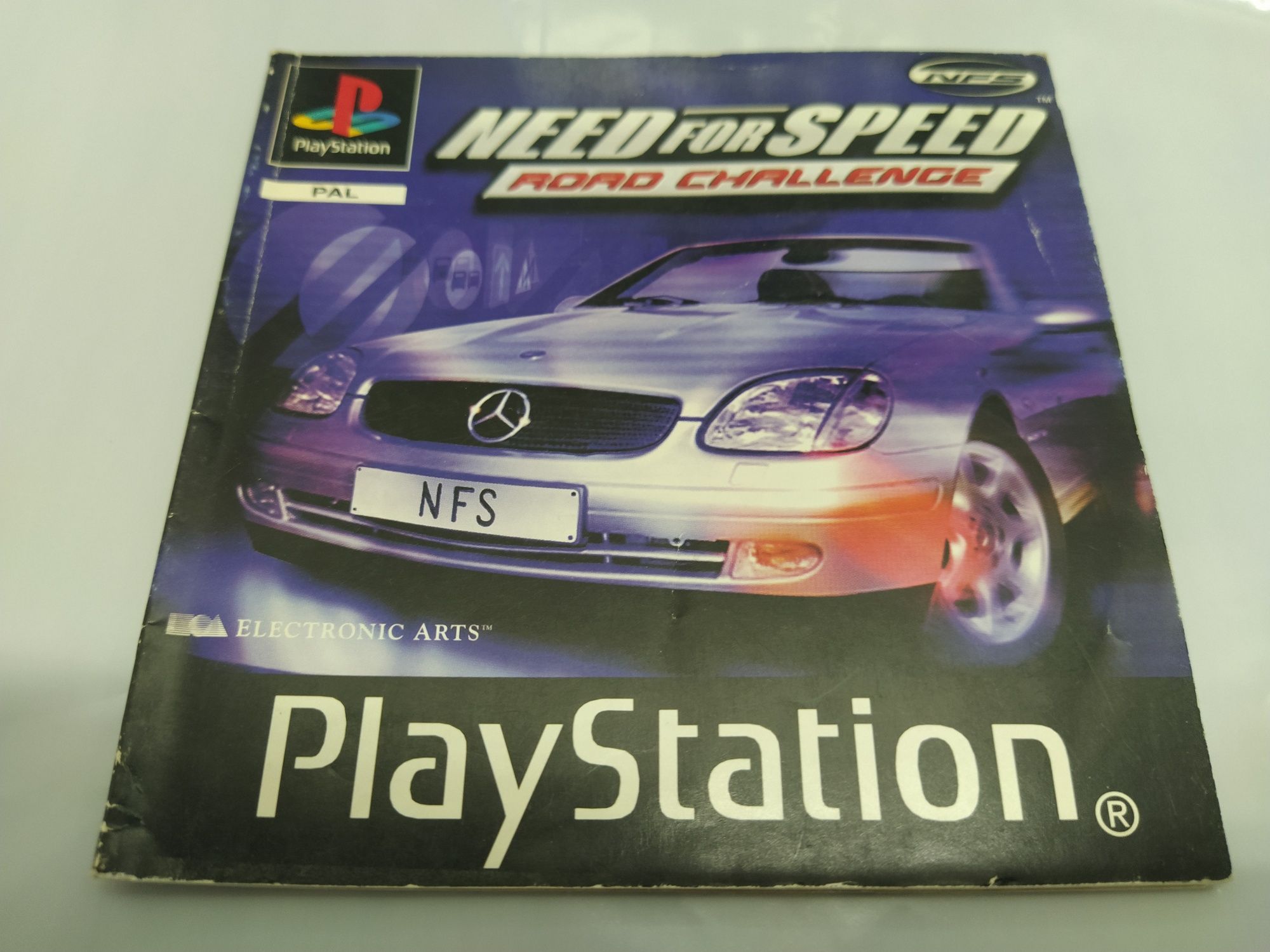 Ps1 psx one PlayStation INSTRUKCJA Need for Speed 4 Road Challenge Eng