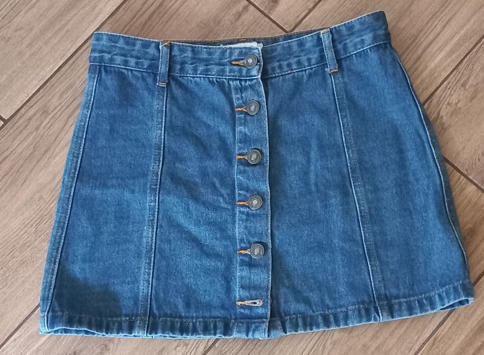Spodniczka jeans r 158