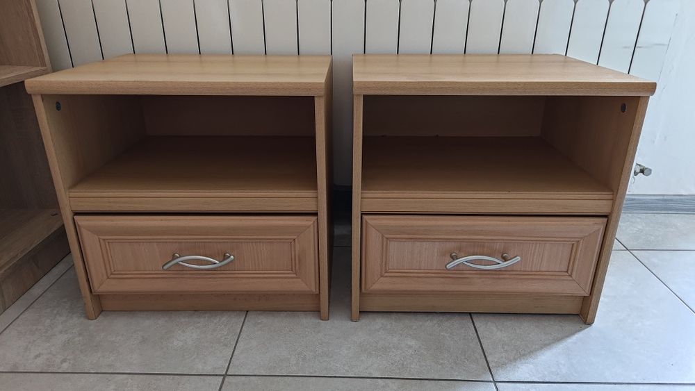 Stolik szafka nocna dąb