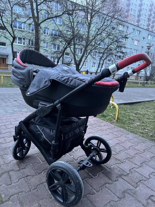 Wozek dzieciecy 2w1 gondola spacerowka dla noworodka camarelo baleo