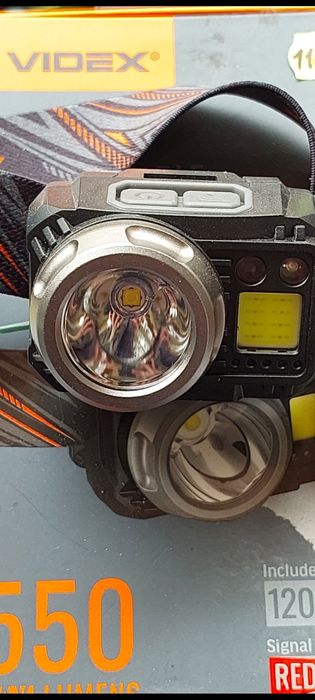 Фонарь налобный на аккумах 18650