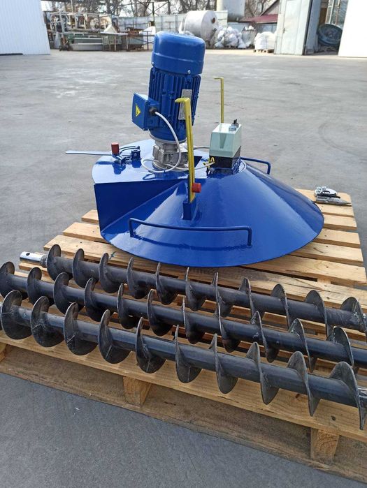 Мобильный ворошитель зерна с килем и реверсом