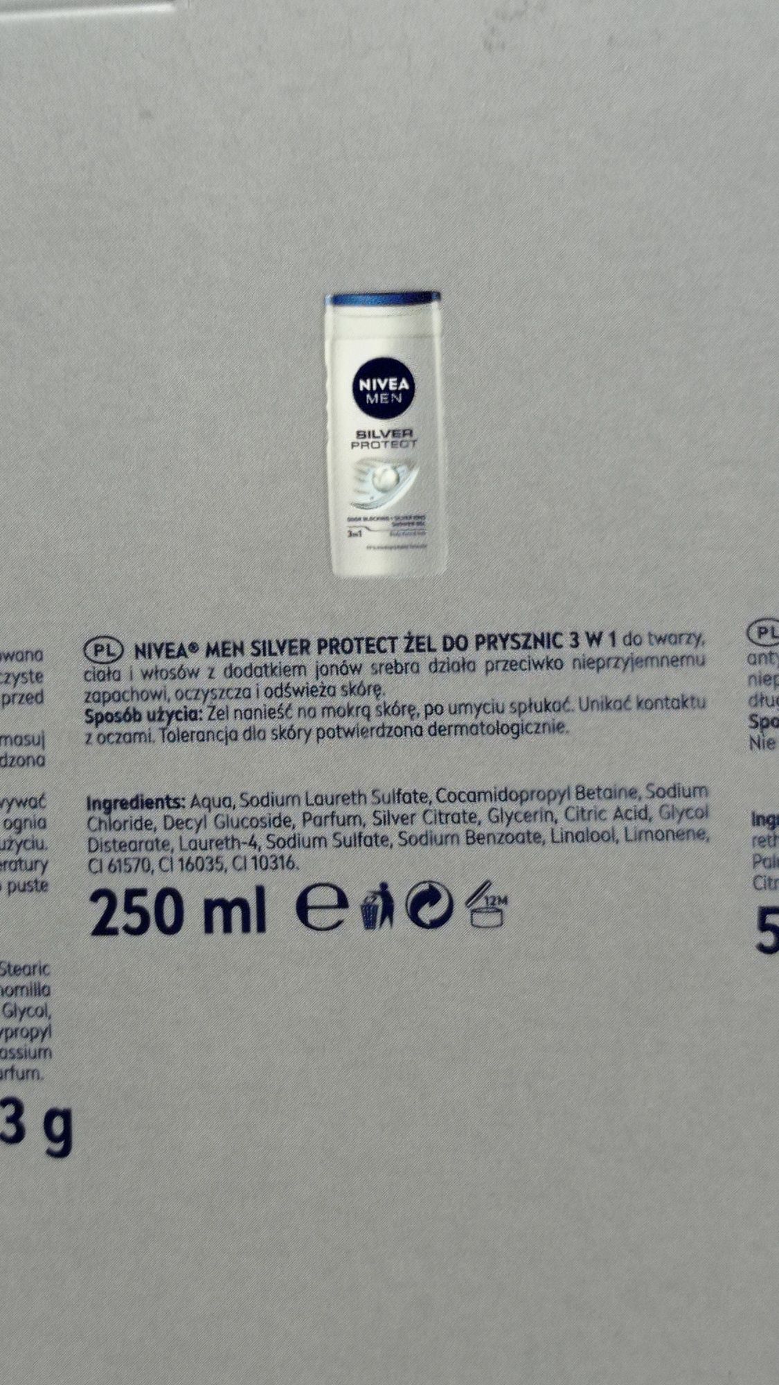 Nivea Men Silver Protect - zestaw dla mężczyzn NOWY