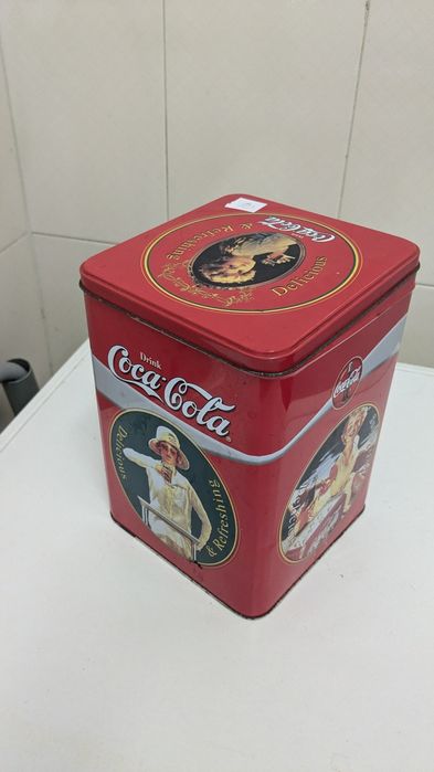 Lata coca cola vintage