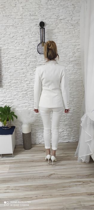 Garnitur Taliowany złote guziki