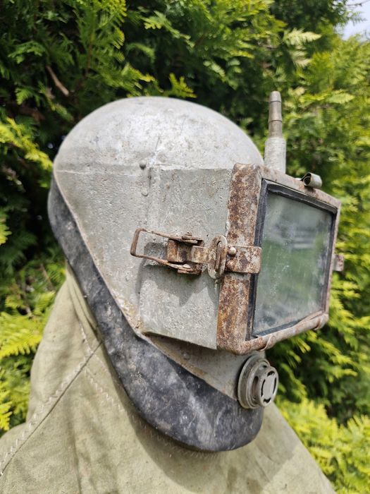 Maska wujka Józka przyłbica do piaskowania hełmofon do piaskowania