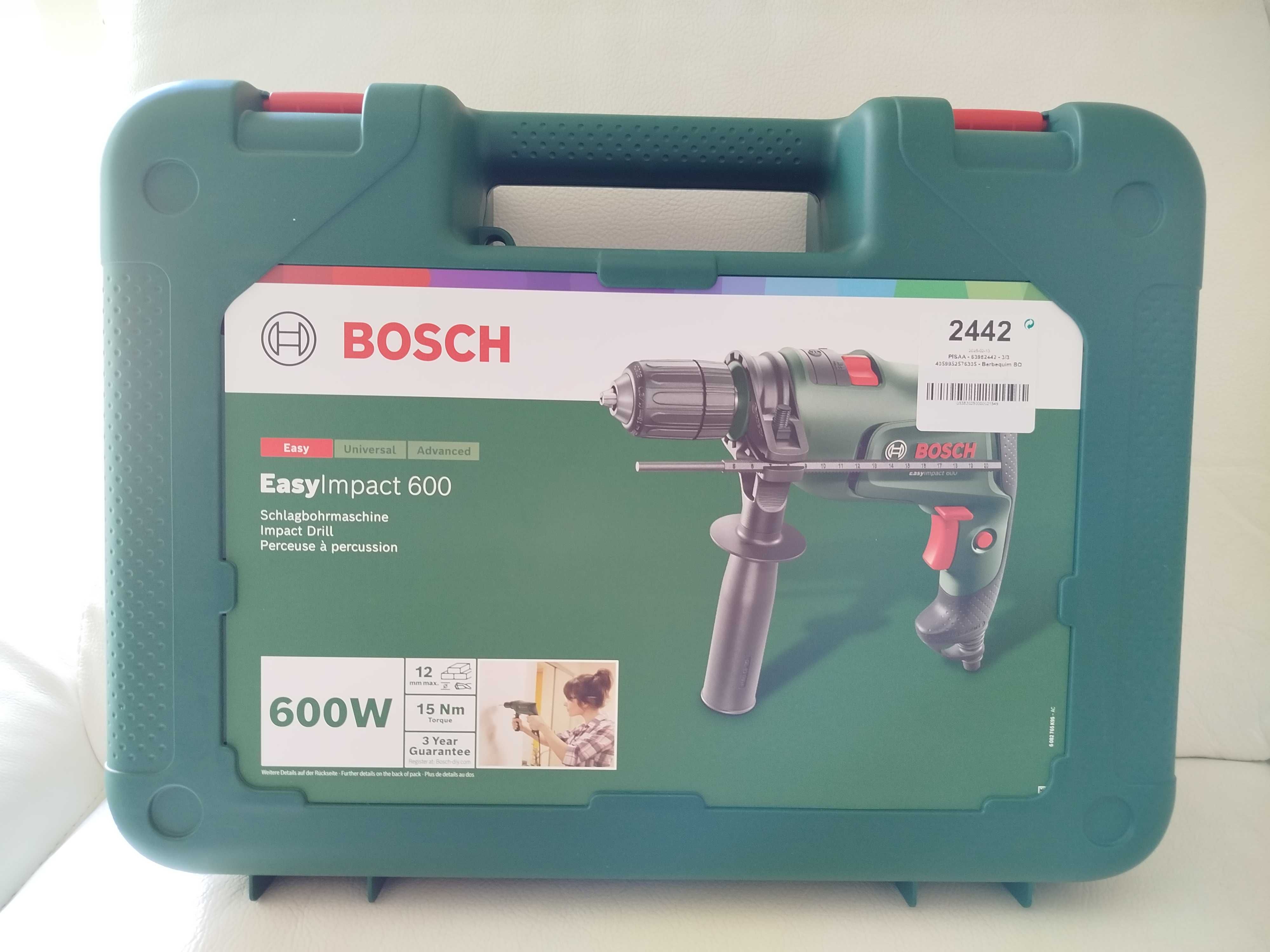 Berbequim BOSCH Easyimpact 600 (novo)