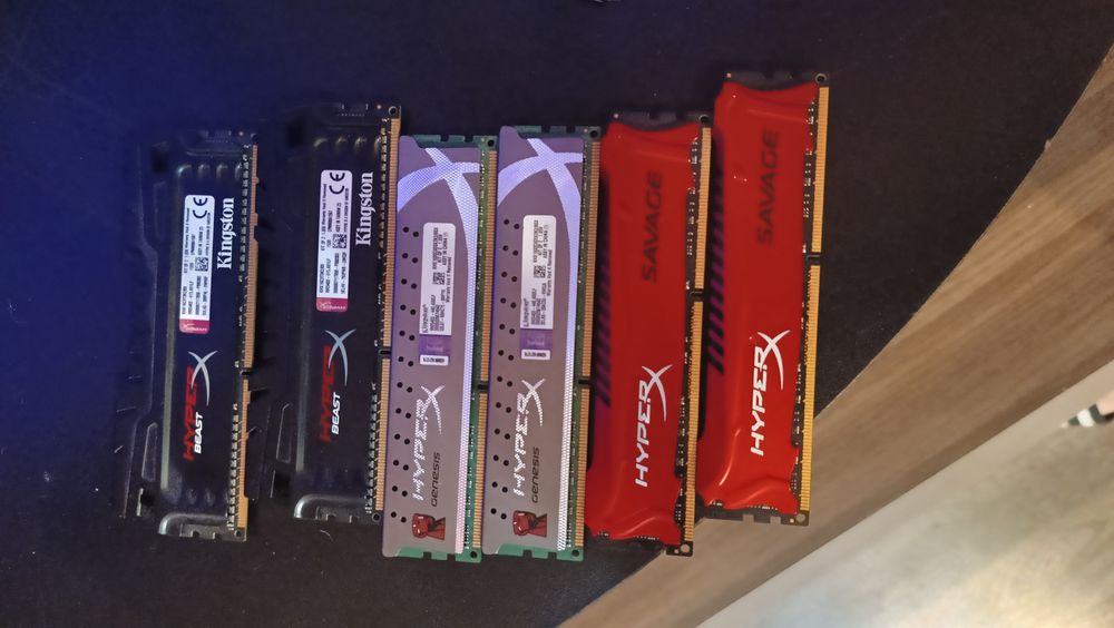 Pamięci RAM DDR3  Hyperx  Kngston