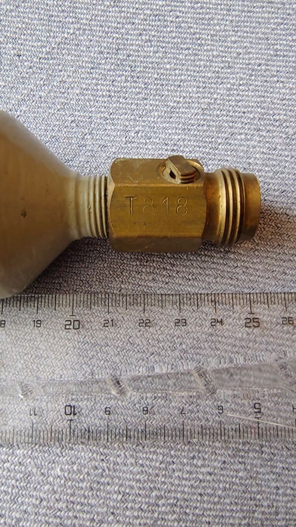Mała butla stalowa 250 Barów, pojemność 0.345 litra