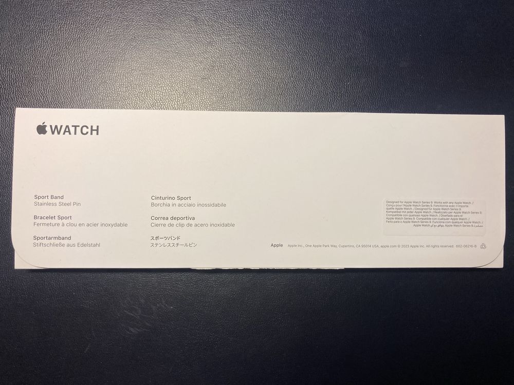 Midnight Sport Band original para Apple Watch