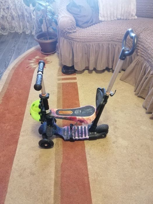 Дитячий самокат 5в1
