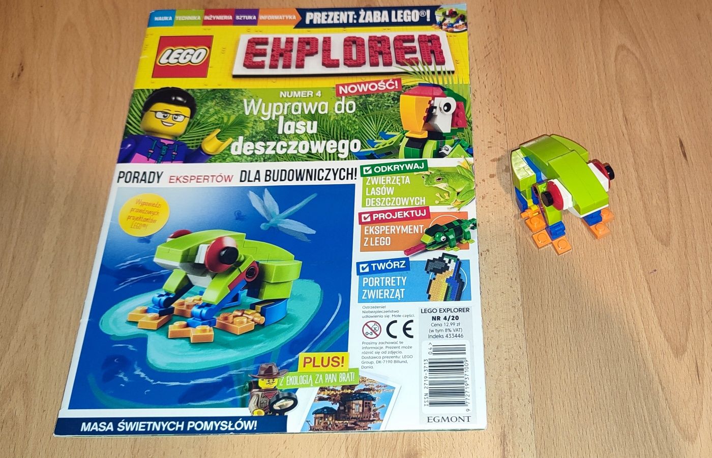 LEGO Explorer gazetka Żaba klocki