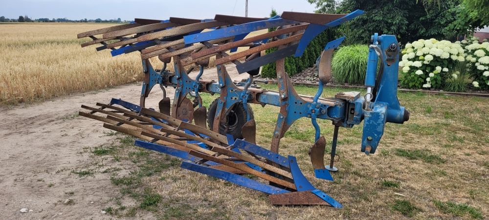 Pług 4 Skibowy Obrotowy Rabe Werk Albatros 120