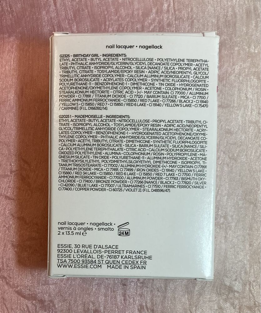 Лак для нігтів Набір Essie Happy Birthday новий набор оригинал