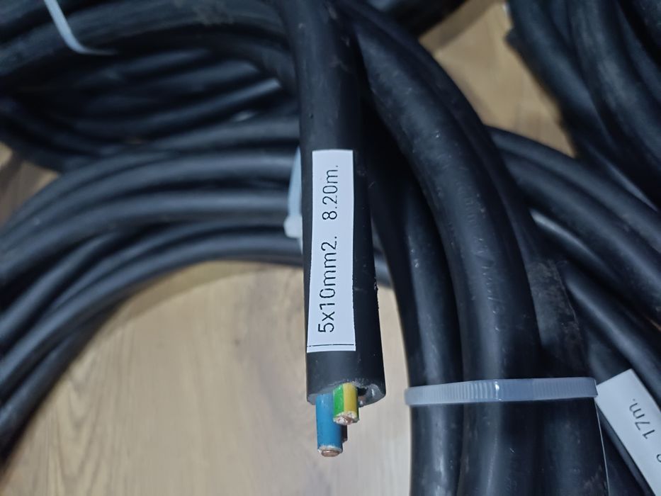 Przewód 4x16mm2 9.80m różne