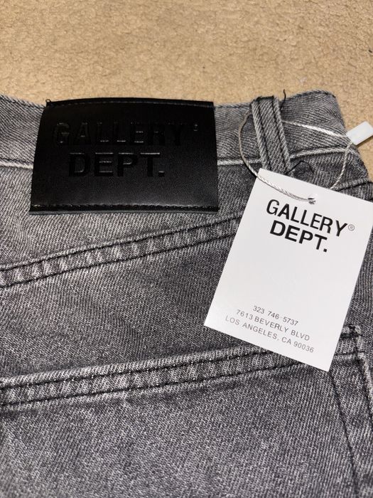 Трендовые джинсы gallery dept flared  размер s