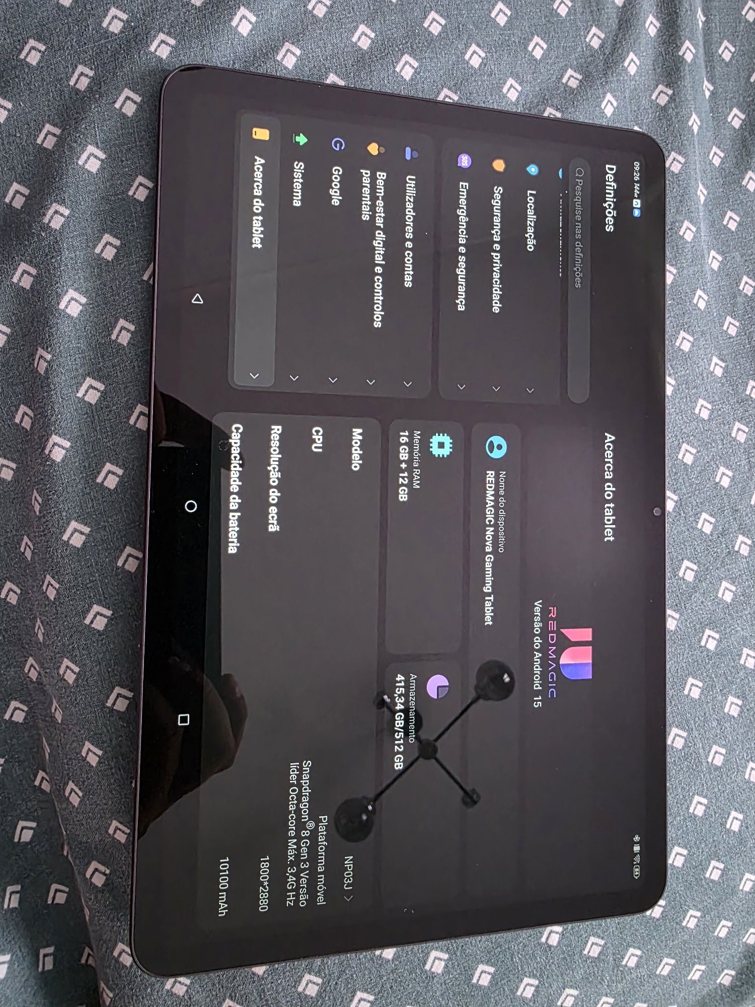 Redmagic gaming pad pro