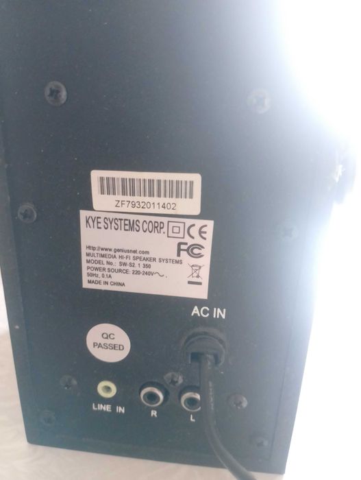 Колонки фирмы Genius