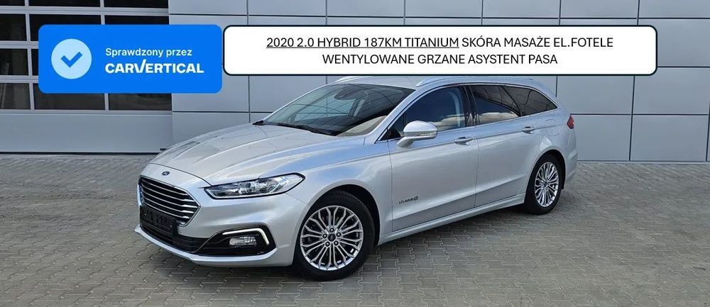 Ford Mondeo Skóra masaże el.fotele grzane wentylowane asystent pasa