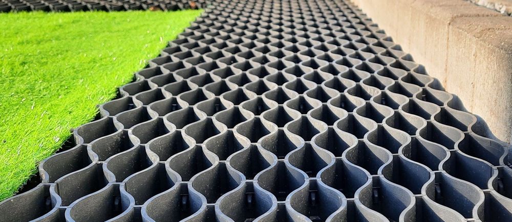 Kratka ogrodowa Eco-Wave z tworzywa kosiarka, robot koszący do trawy