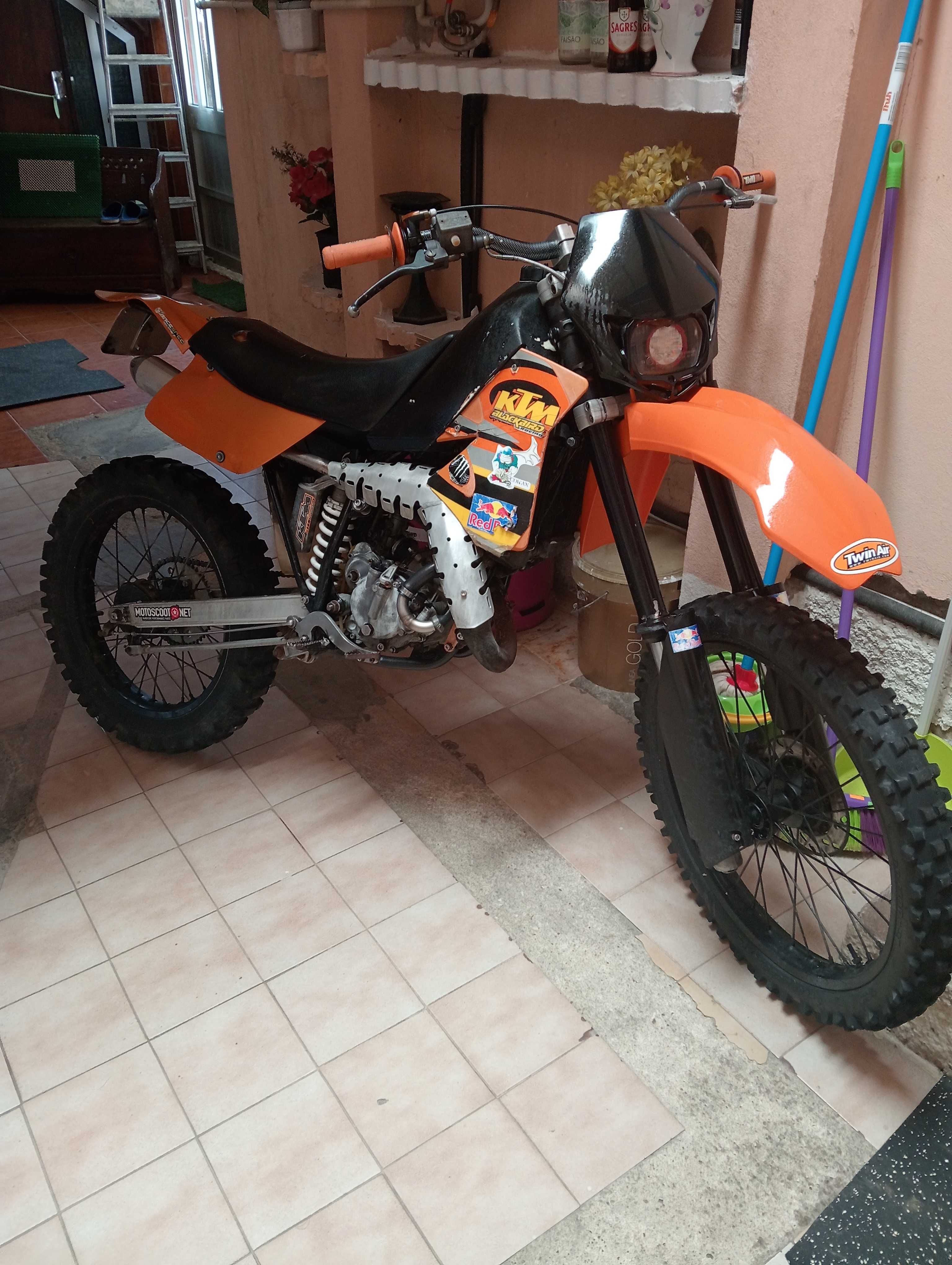 KTM SX 80 matriculada