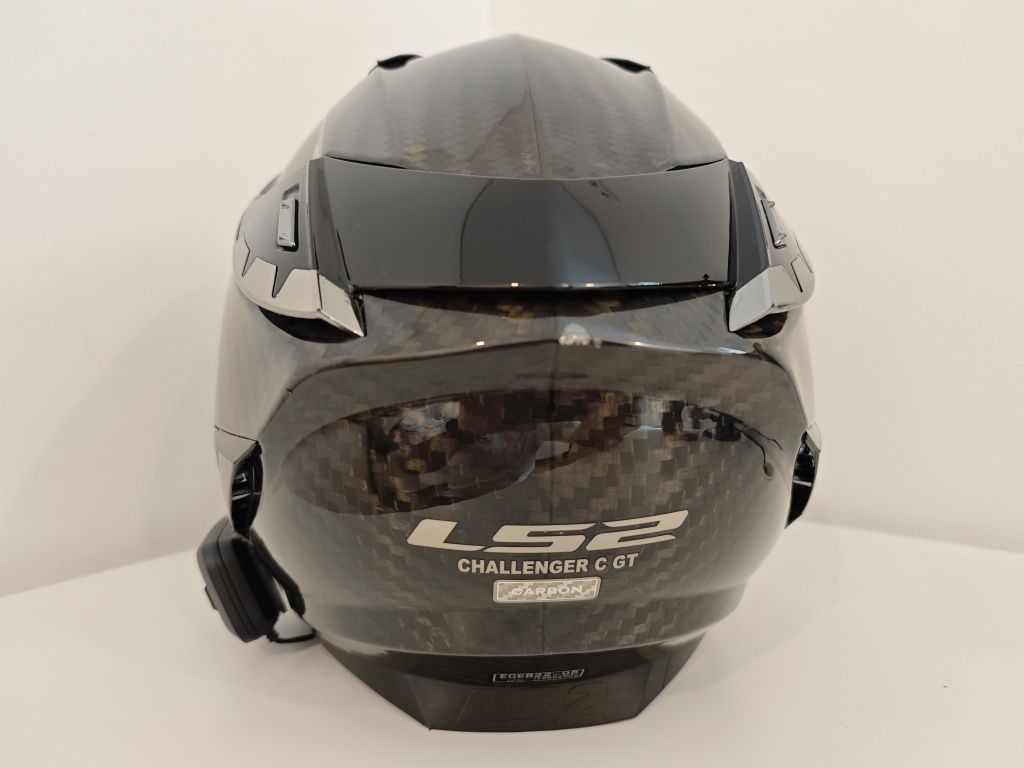 LS2 Challenger Carbono GT + Cardo