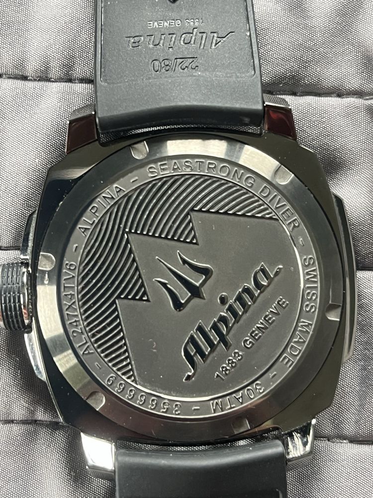 Zegarek Alpina Seastrong GMT Diver