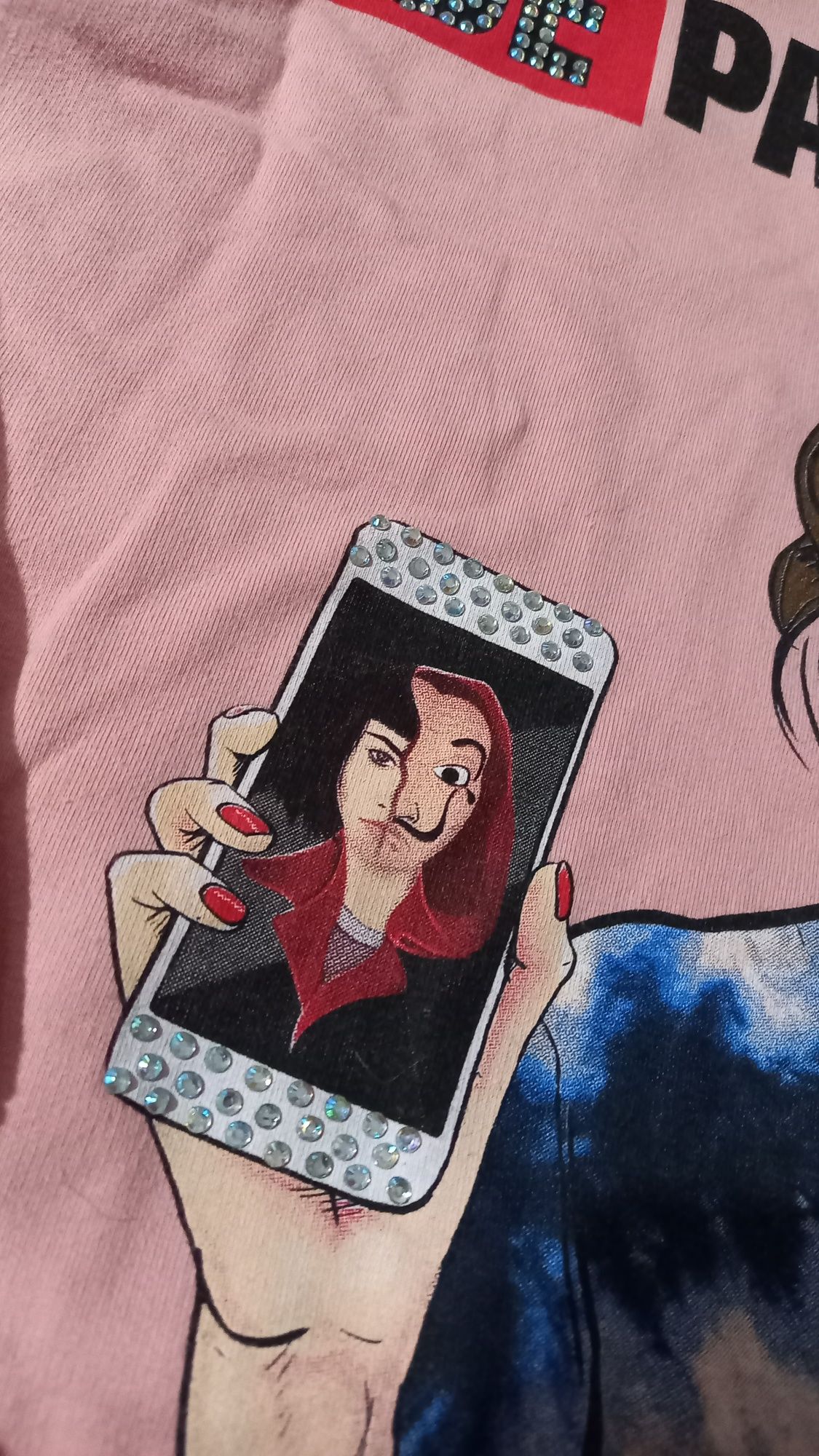 Bluza z motywem "Dom z papieru"