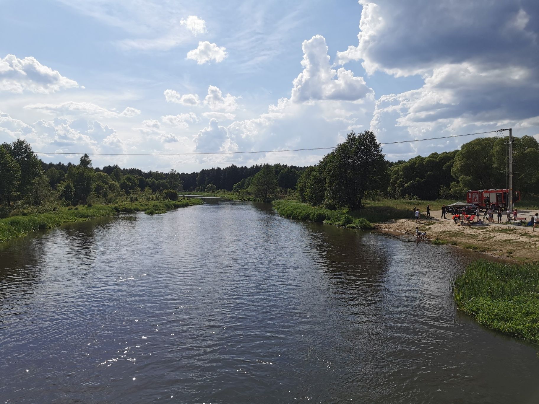 W Leśnym Zaciszu - Domek na Wynajem, Na brzegu Kocinki