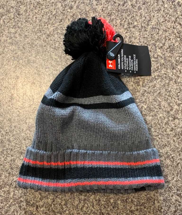 Nowa męska czapka zimowa z pomponem Under Armour Coldgear !