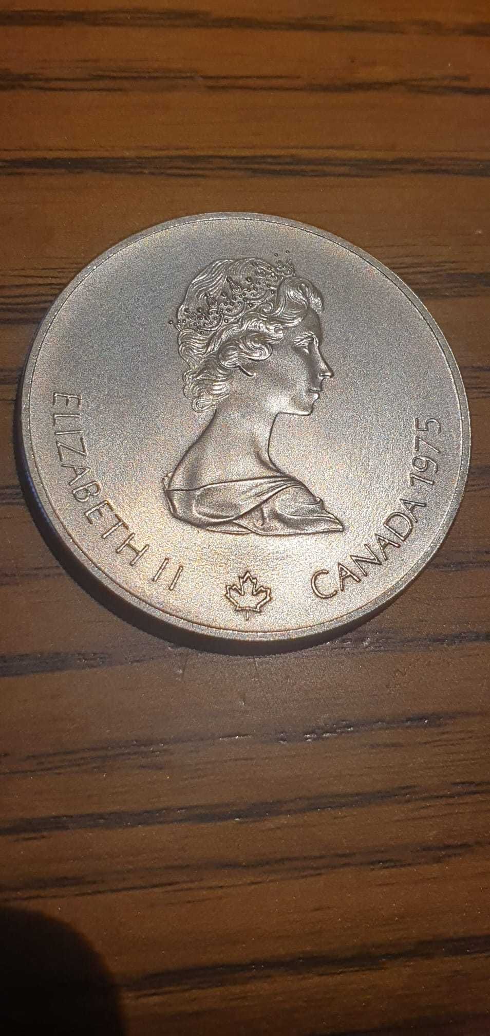 5 Dollars Canada Kanada 2 st. Ol.Montreal 1976r. 5 dolarów